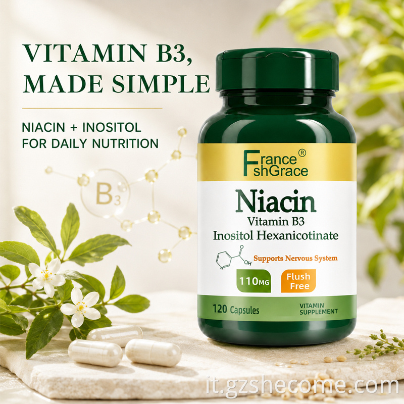 Niacin Inositol Capsules7